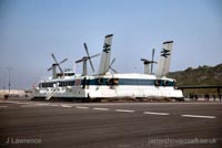 Closeup of the rear of the craft